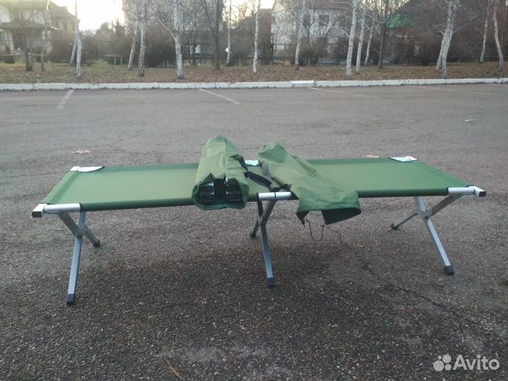 Раскладушка для рыбалки и отдыха новые