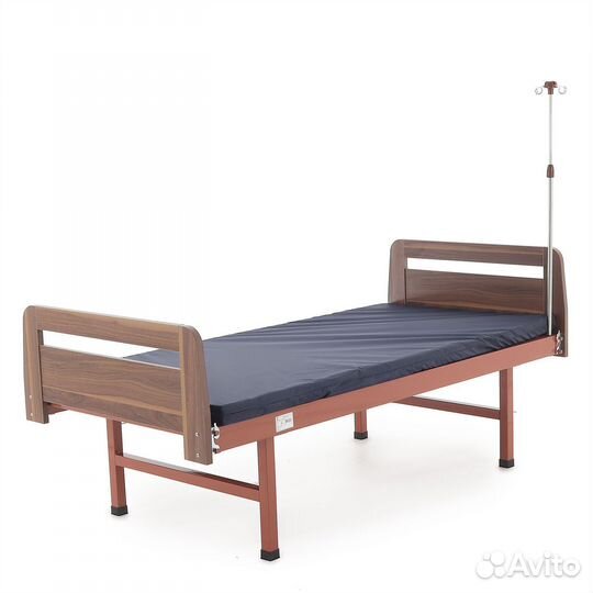 Кровать медицинская механическая простая для дома