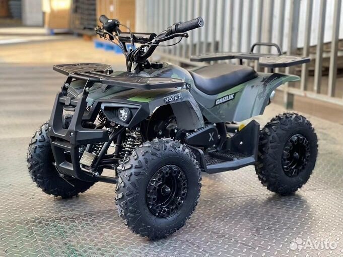 Детский квадроцикл motax grizlik Х16 ES камуфляж