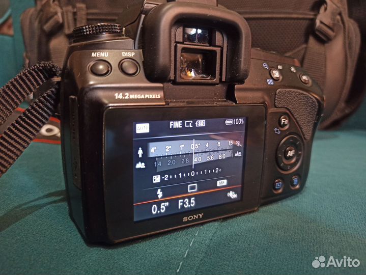 Зеркальный фотоаппарат Sony a450