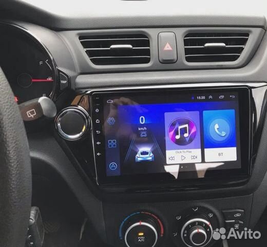 Магнитола Android на Kia Rio 3