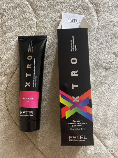 Краска для волос розовая