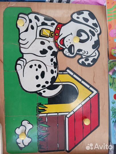 Пазлы, сортеры, игрушки