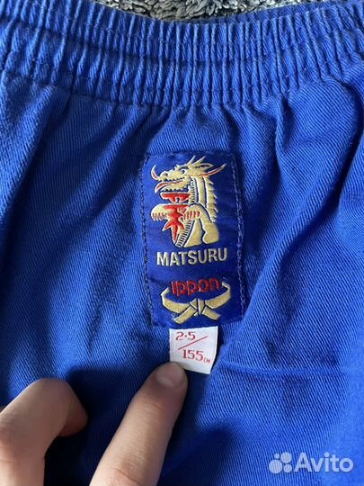 Кимоно для дзюдо matsuru 155 см