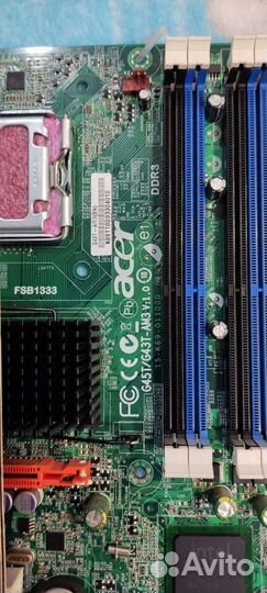 Материнская плата Acer G45T/G43T-AM3