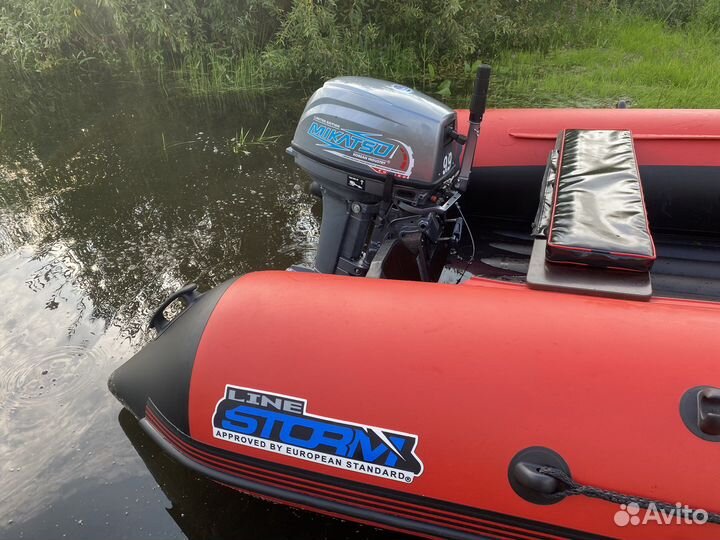 Надувная лодка пвх с мотором