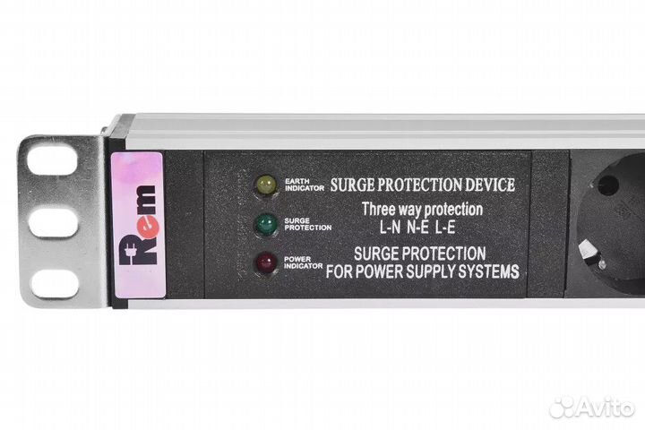 Блок розеток цмо R-16-15S-10C13-FI-1820-3