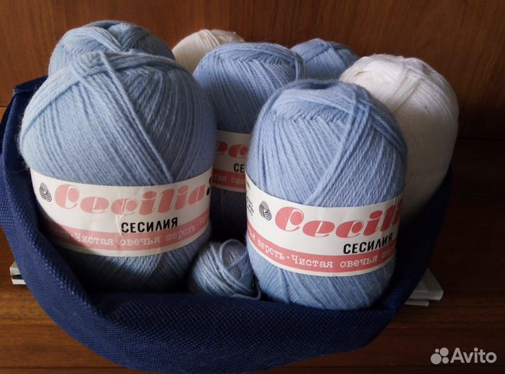 Пряжа овечья шерсть