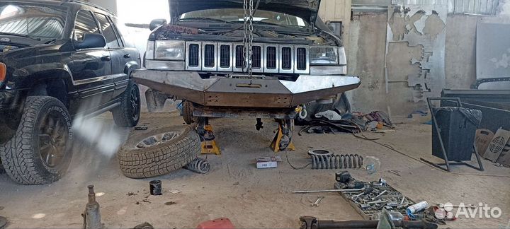 Силовой бампер jeep grand cherokee zj