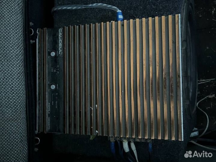 Сабвуфер и усилитель