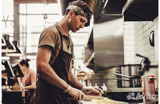 Работник кухни в ресторан +питание+карьерный рост