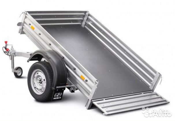 Прицеп бортовой, оцинкованный, усиленный 10
