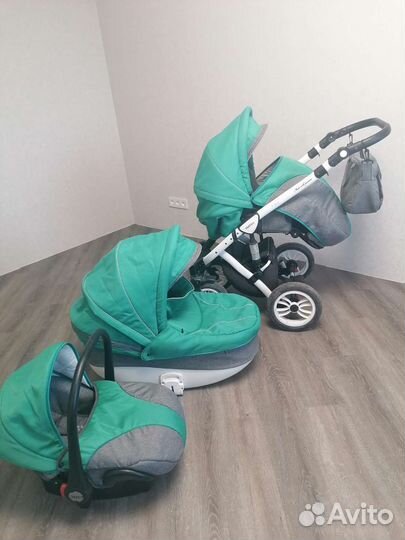 Детская коляска 3 в 1 verdi