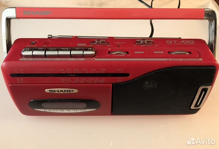 Магнитофон sharp