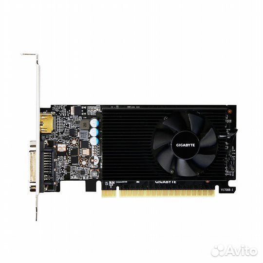 Видеокарта gigabyte nvidia GeForce GT 730, GV-N730
