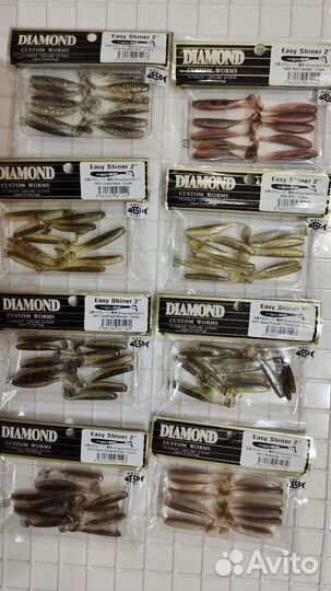 Keitech diamond easy shiner 2 дюйма