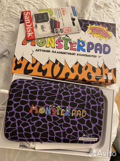 Детский планшет Monsterpad 7