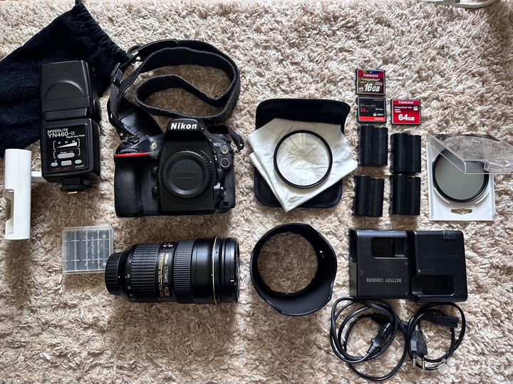 Комплект Nikon D810 /nikon 24-70mm, 2.8g ED