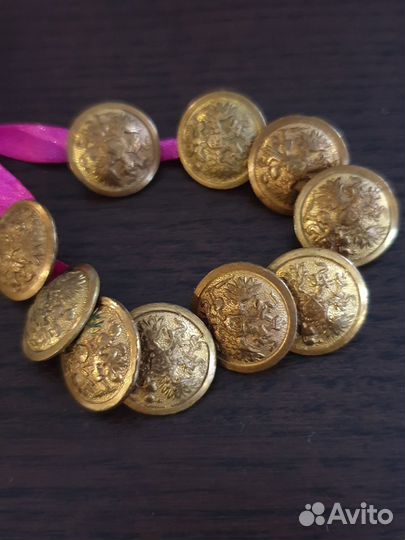 Пуговицы антикварные