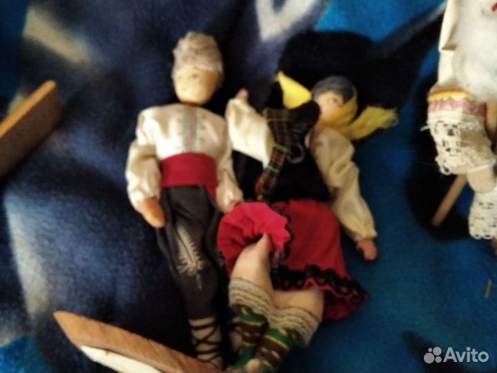 Куклы СССР в национальных костюмах