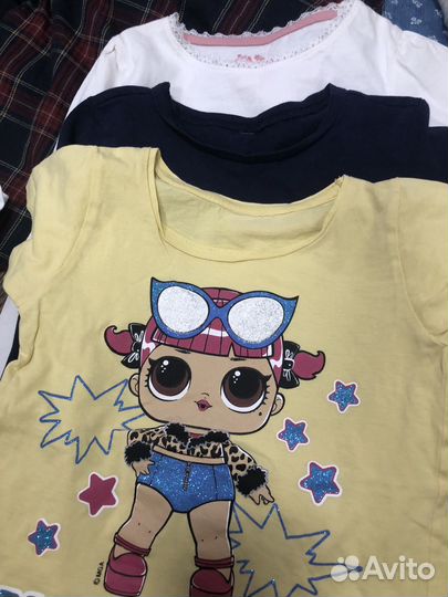 Вещи для девочки 116 пакетом (20 предметов)