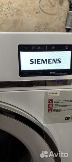 Стиральная машина siemens iq 800