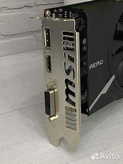 Видеокарта gtx 1050 ti 4gb msi