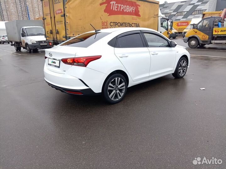 Hyundai Solaris 1.4 AT, 2020, 62 600 км