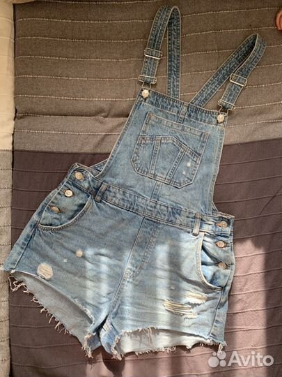 Джинсовые комбинезоны, сарафан Pull&bear (новый) и