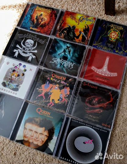 CD Amorphis, Queen, death metal диски рок