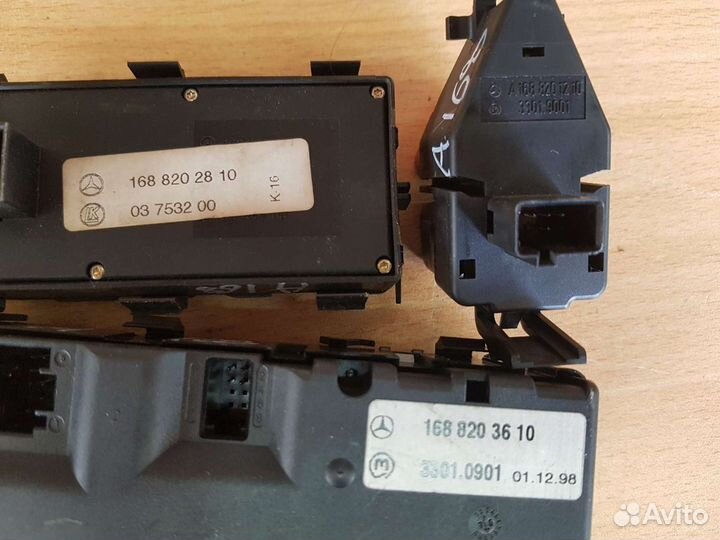 Кнопки Mercedes w168 a класс