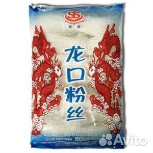 Лапша Фунчоза (крахмальная, бобовая)