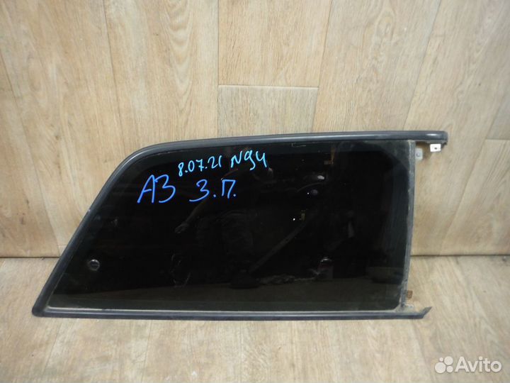 Стекло кузова заднее правое №94 Audi A3 8L 1997