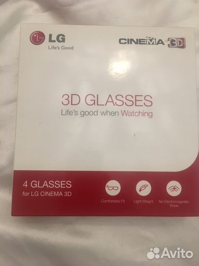 Lg 3D glasses очки тв телевизор
