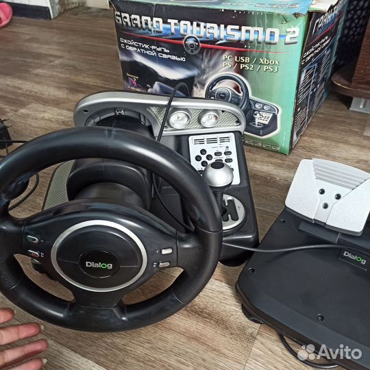 Игровой руль dialog gw 23fb