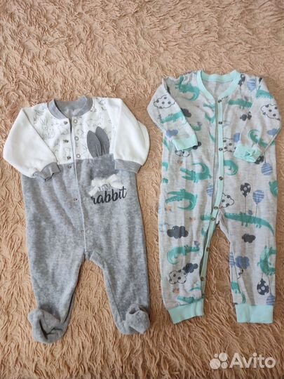 Вещи пакетом на мальчика 68-74