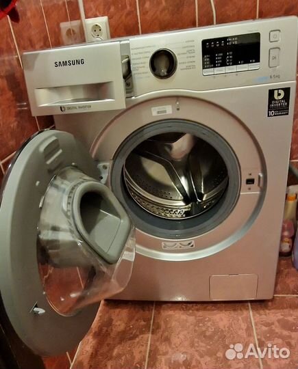 Стиральная машина samsung eco bubble 6,5 кг