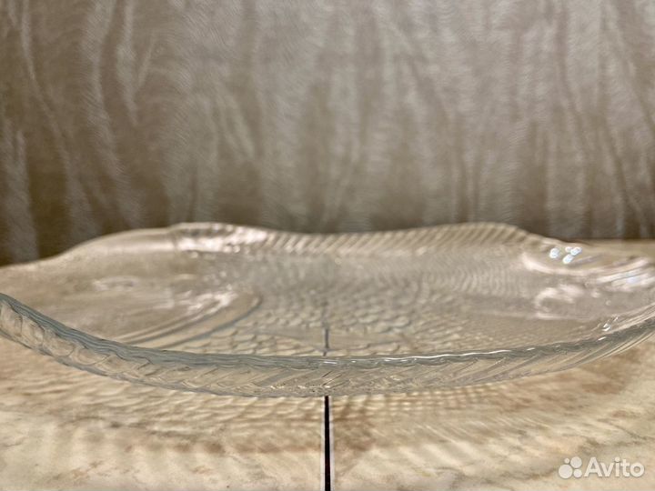 Стеклянное блюдо/посуда для сервировки