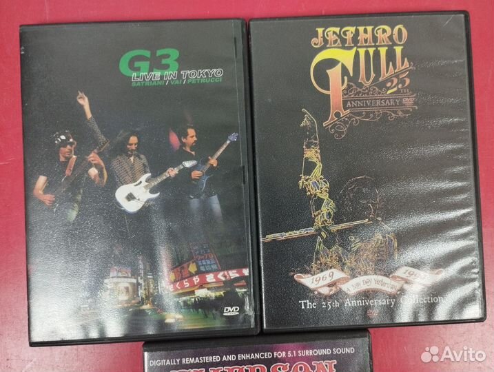 G3 jetro tull emerson lake palmer музыка на DVD