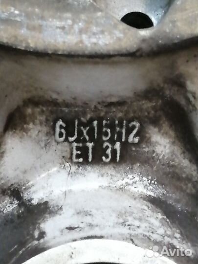 Диски литые оригинал R15 Mercedes