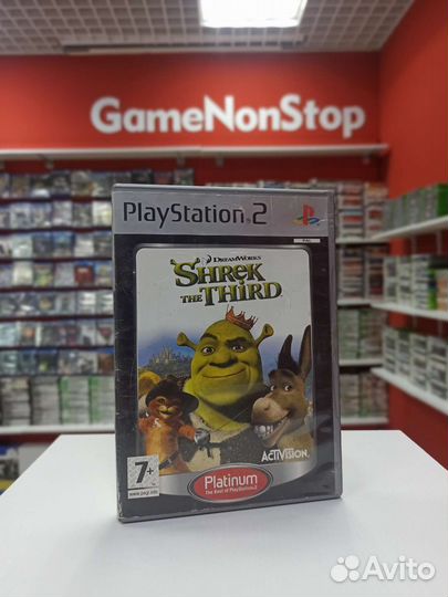 Shrek the Third лицензия для PS2 в идеале