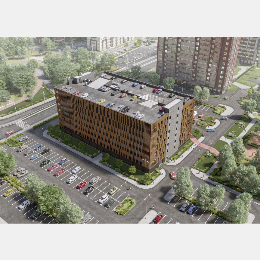 1-к. квартира, 35,7 м², 2/23 эт.