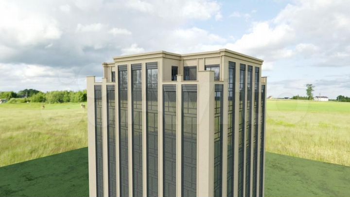 2-к. квартира, 64,6 м², 3/13 эт.