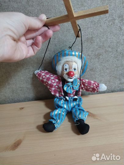 Клоун марионетка кукла