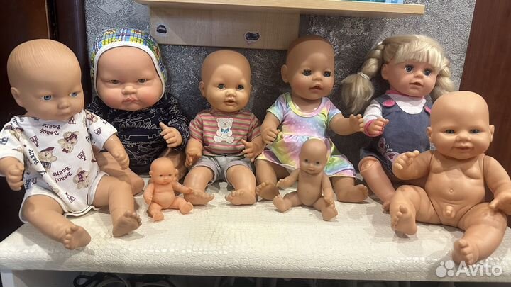 Пупсы разные