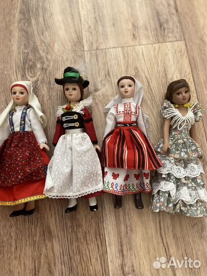 Куклы глиняные