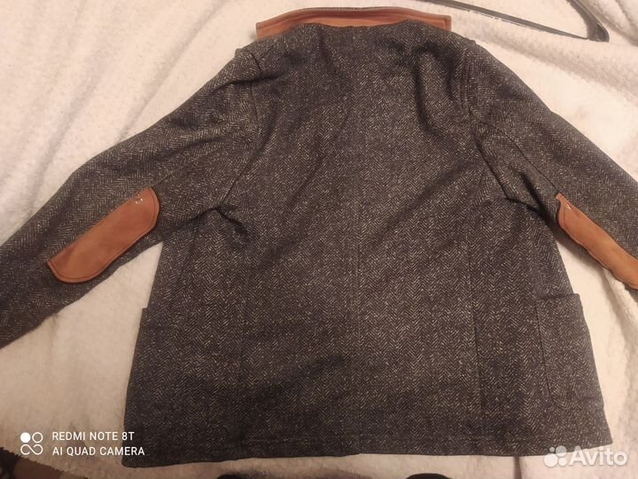 Пиджак серый 134 для мальчика