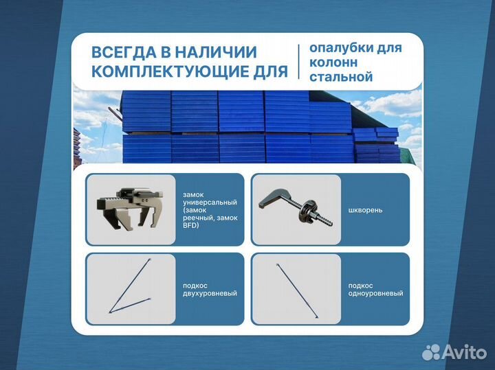 Опалубка алюминиевая крупнощитовая / Аренда