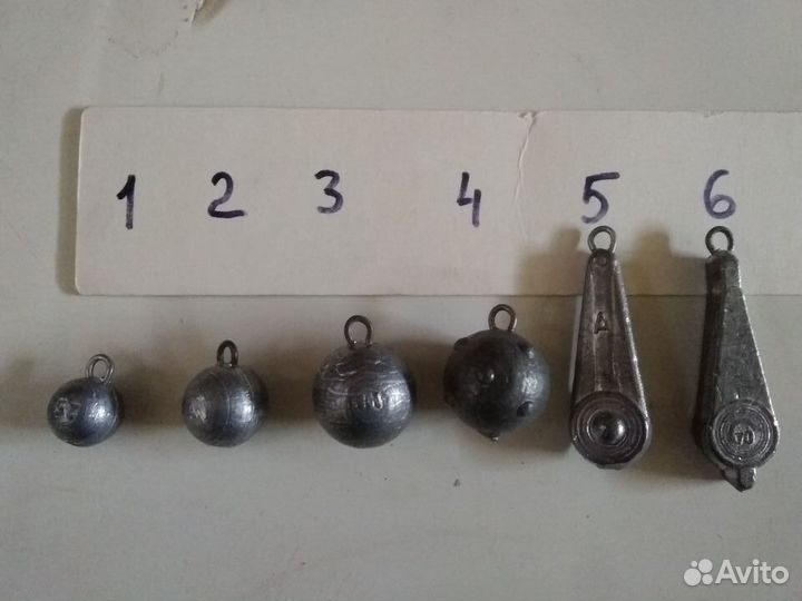 Рыболовные изделия из свинца