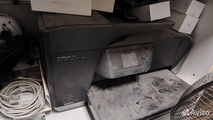 Старые принтеры, бесперебойники, техника